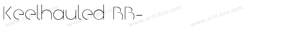 Keelhauled BB字体转换